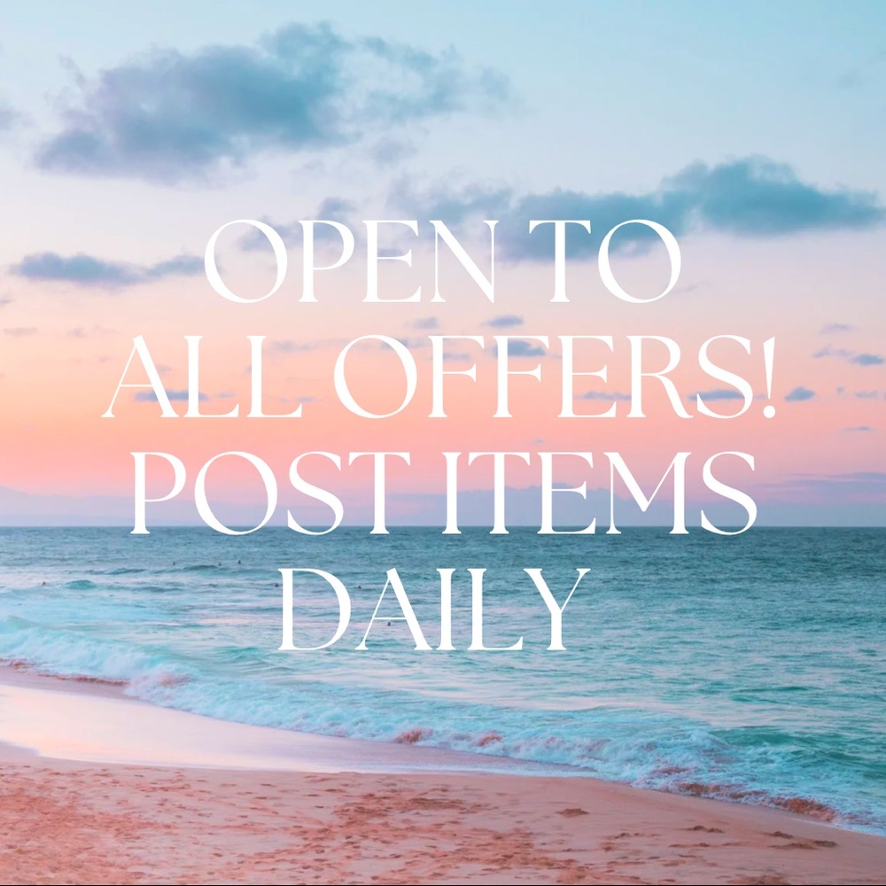 Like an item but don’t like the price? Make me an offer!